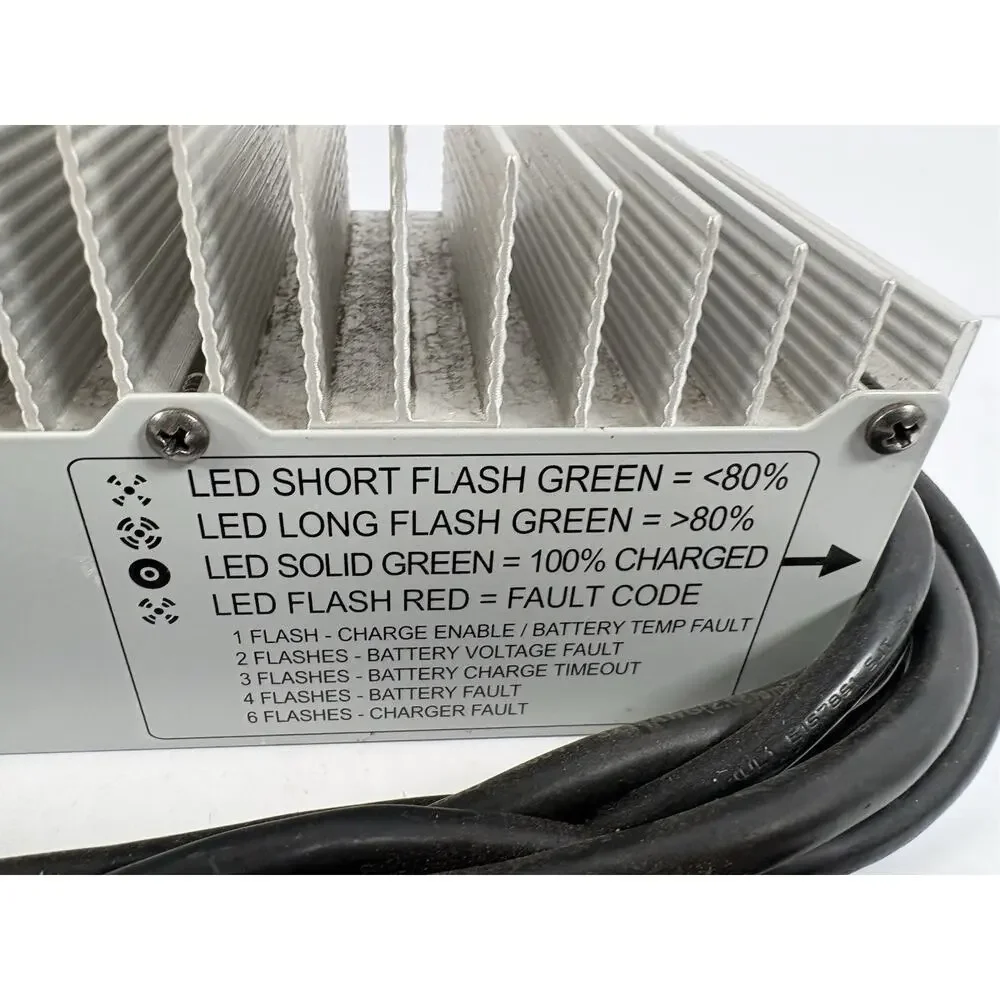 EZGO PowerWise QE 48V Golf Cart Battery Charger 3 Pin OEM Delta-Q 120V